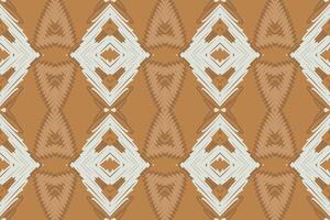 Bukhara pattern Seamless Mughal architecture Motif embroidery, Ikat embroidery Design for Print pattern vintage flower folk navajo patchwork pattern vector