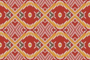 Bujara modelo sin costura escandinavo modelo motivo bordado, ikat bordado diseño para impresión Corbata tintura funda de almohada sambal puri curti Mughal arquitectura vector