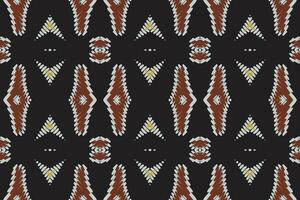 Bukhara pattern Seamless Scandinavian pattern Motif embroidery, Ikat embroidery Design for Print pattern vintage flower folk navajo patchwork pattern vector