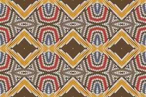 Fashion pattern Seamless Native American, Motif embroidery, Ikat embroidery Design for Print tie dyeing pillowcase sambal puri kurti mughal architecture vector