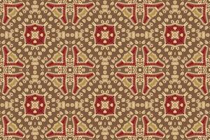 Motif folklore pattern Seamless Scandinavian pattern Motif embroidery, Ikat embroidery Design for Print scandinavian pattern saree ethnic nativity gypsy pattern vector