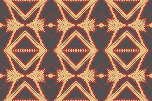 pañuelo de papel dupatta sin costura nativo americano, motivo bordado, ikat bordado diseño para impresión tapiz floral kimono repetir modelo cordones Español motivo vector