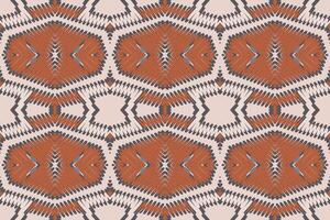 Tissue Dupatta Seamless Bandana print silk Motif embroidery, Ikat embroidery Design for Print Texture fabric saree sari carpet. kurta patola saree vector