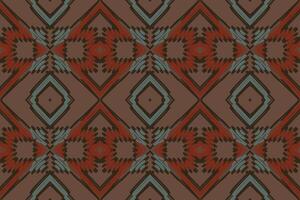 Tissue Dupatta Seamless Bandana print silk Motif embroidery, Ikat embroidery Design for Print tie dyeing pillowcase sambal puri kurti mughal architecture vector