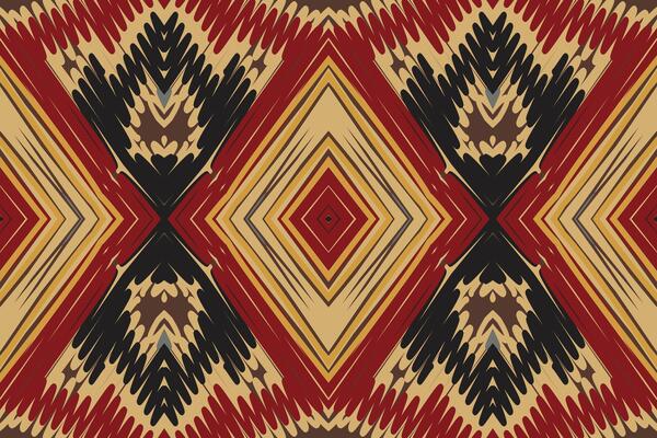 Patola sari Seamless Australian aboriginal pattern Motif embroidery, Ikat embroidery Design for Print indonesian batik motif embroidery native american kurta mughal design