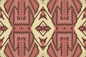 Patola sari Seamless Mughal architecture Motif embroidery, Ikat embroidery Design for Print border embroidery ancient egypt vector