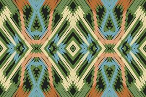 Patola sari Seamless Scandinavian pattern Motif embroidery, Ikat embroidery Design for Print tie dyeing pillowcase sambal puri kurti mughal architecture vector