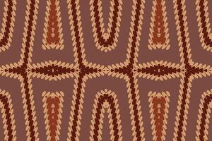 kilim modelo sin costura australiano aborigen modelo motivo bordado, ikat bordado diseño para impresión Corbata tintura funda de almohada sambal puri curti Mughal arquitectura vector