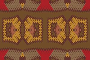 Kilim Pattern Seamless Bandana print silk Motif embroidery, Ikat embroidery Design for Print scandinavian pattern saree ethnic nativity gypsy pattern vector