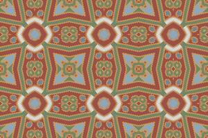 Silk fabric Patola sari Pattern Seamless Bandana print silk Motif embroidery, Ikat embroidery Design for Print scandinavian pattern saree ethnic nativity gypsy pattern vector