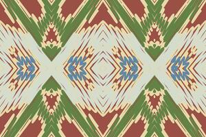 Kilim Pattern Seamless Mughal architecture Motif embroidery, Ikat embroidery Design for Print scandinavian pattern saree ethnic nativity gypsy pattern vector