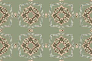 dupatta modelo sin costura pañuelo impresión seda motivo bordado, ikat bordado diseño para impresión australiano cortina modelo geométrico almohada modelo curti Mughal flores vector
