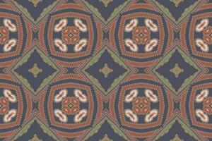 Dupatta Pattern Seamless Mughal architecture Motif embroidery, Ikat embroidery Design for Print Texture fabric saree sari carpet. kurta patola saree vector