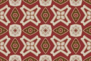 Dupatta Pattern Seamless Mughal architecture Motif embroidery, Ikat embroidery Design for Print tie dyeing pillowcase sambal puri kurti mughal architecture vector