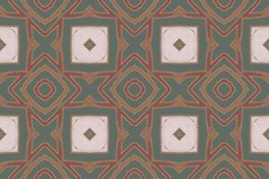 Dupatta Pattern Seamless Scandinavian pattern Motif embroidery, Ikat embroidery Design for Print tie dyeing pillowcase sambal puri kurti mughal architecture vector
