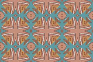 Salwar Pattern Seamless Scandinavian pattern Motif embroidery, Ikat embroidery Design for Print endless arabesque cloth dupatta shawl bandana print silk kurta men vector