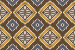 Pakistani dresses pattern Seamless Mughal architecture Motif embroidery, Ikat embroidery Design for Print tapestry floral kimono repeat pattern lacing spanish motif vector