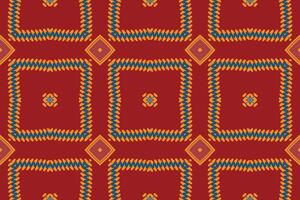 seda tela patola sari modelo sin costura escandinavo modelo motivo bordado, ikat bordado diseño para impresión egipcio modelo tibetano mandala pañuelo vector