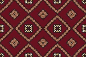 nórdico modelo sin costura nativo americano, motivo bordado, ikat bordado diseño para impresión jacquard eslavo modelo folklore modelo kente arabesco vector