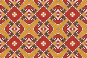 Nordic pattern Seamless Bandana print silk Motif embroidery, Ikat embroidery Design for Print tie dyeing pillowcase sambal puri kurti mughal architecture vector