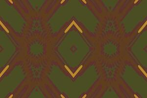 Banarasi Pattern Seamless Scandinavian pattern Motif embroidery, Ikat embroidery Design for Print tie dyeing pillowcase sambal puri kurti mughal architecture vector
