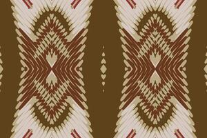 Kurti Pattern Seamless Native American, Motif embroidery, Ikat embroidery Design for Print pattern vintage flower folk navajo patchwork pattern vector