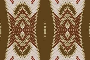Kurti Pattern Seamless Native American, Motif embroidery, Ikat embroidery Design for Print pattern vintage flower folk navajo patchwork pattern vector
