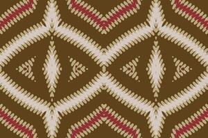 curti modelo sin costura nativo americano, motivo bordado, ikat bordado diseño para impresión escandinavo modelo sari étnico natividad gitano modelo vector