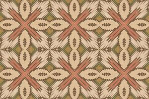 Nordic pattern Seamless Scandinavian pattern Motif embroidery, Ikat embroidery Design for Print pattern vintage flower folk navajo patchwork pattern vector