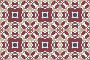 Navajo pattern Seamless Native American, Motif embroidery, Ikat embroidery Design for Print Texture fabric saree sari carpet. kurta patola saree vector