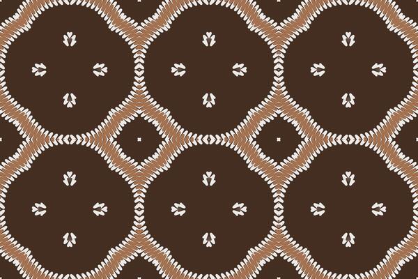 Navajo pattern Seamless Bandana print silk Motif embroidery, Ikat embroidery Design for Print indonesian batik motif embroidery native american kurta mughal design