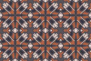 navajo modelo sin costura australiano aborigen modelo motivo bordado, ikat bordado diseño para impresión interminable arabesco paño dupatta chal pañuelo impresión seda kurta hombres vector