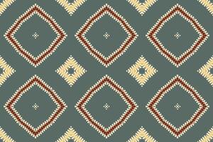 navajo modelo sin costura australiano aborigen modelo motivo bordado, ikat bordado diseño para impresión indígena Arte aborigen Arte modelo floral curti Mughal frontera vector