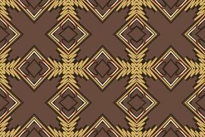 navajo modelo sin costura Mughal arquitectura motivo bordado, ikat bordado diseño para impresión indonesio batik motivo bordado nativo americano kurta Mughal diseño vector