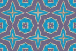 navajo modelo sin costura Mughal arquitectura motivo bordado, ikat bordado diseño para impresión cordón modelo turco cerámico antiguo Egipto Arte jacquard modelo vector