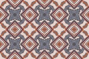 Navajo pattern Seamless Mughal architecture Motif embroidery, Ikat embroidery Design for Print Texture fabric saree sari carpet. kurta patola saree vector