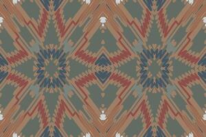 labor de retazos modelo sin costura Mughal arquitectura motivo bordado, ikat bordado diseño para impresión 60s cachemir Corbata colorante Damasco ornamento alfombras hipster kurta pijama vector