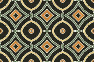 Motif folklore pattern Seamless Australian aboriginal pattern Motif embroidery, Ikat embroidery Design for Print tapestry floral kimono repeat pattern lacing spanish motif vector