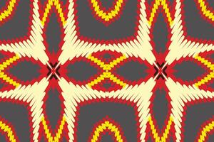 Tie dye Pattern Seamless Mughal architecture Motif embroidery, Ikat embroidery Design for Print Texture fabric saree sari carpet. kurta patola saree vector