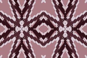 Tie dye Pattern Seamless Mughal architecture Motif embroidery, Ikat embroidery Design for Print figure tribal ink on cloth patola sari vector