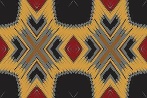 Baroque pattern Seamless Native American, Motif embroidery, Ikat embroidery Design for Print Texture fabric saree sari carpet. kurta patola saree vector