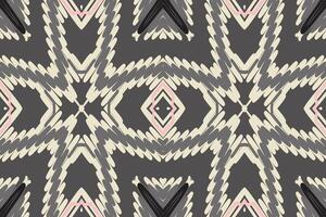 Tie dye Pattern Seamless Scandinavian pattern Motif embroidery, Ikat embroidery Design for Print figure tribal ink on cloth patola sari vector
