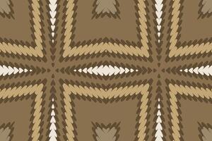 Baroque pattern Seamless Native American, Motif embroidery, Ikat embroidery Design for Print pattern vintage flower folk navajo patchwork pattern vector