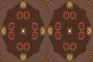 Baroque pattern Seamless Mughal architecture Motif embroidery, Ikat embroidery Design for Print Texture fabric saree sari carpet. kurta patola saree vector