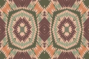 Dupatta pattern Seamless Native American, Motif embroidery, Ikat embroidery Design for Print tie dyeing pillowcase sambal puri kurti mughal architecture vector