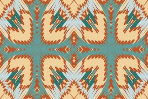 Dupatta pattern Seamless Bandana print silk Motif embroidery, Ikat embroidery Design for Print egyptian hieroglyphs tibetan geo pattern vector