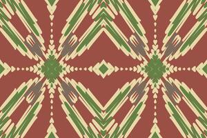 Dupatta pattern Seamless Native American, Motif embroidery, Ikat embroidery Design for Print pattern vintage flower folk navajo patchwork pattern vector