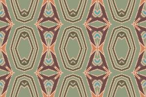 Dupatta pattern Seamless Mughal architecture Motif embroidery, Ikat embroidery Design for Print indonesian batik motif embroidery native american kurta mughal design vector