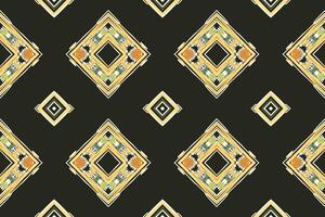 Ancient patterns Seamless Native American, Motif embroidery, Ikat embroidery Design for Print tapestry floral kimono repeat pattern lacing spanish motif vector