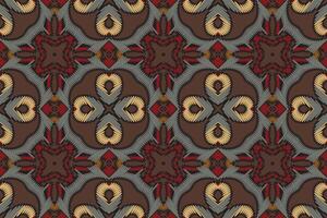 Motif folklore pattern Seamless Mughal architecture Motif embroidery, Ikat embroidery Design for Print border embroidery ancient egypt vector